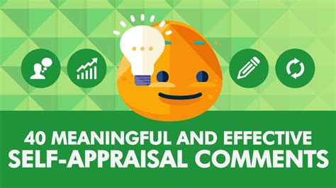 meaningful self appraisal|30 Effective Self.